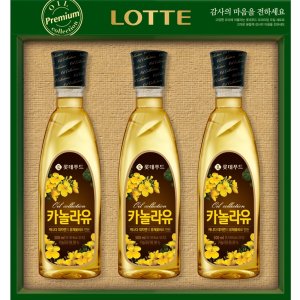 롯데 오일 컬렉션 카놀라유 1호 식용유 명절 선물세트