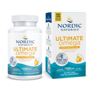 노르딕내추럴스 얼티메이트 오메가 레몬 1280 mg 60 피쉬 소프트젤