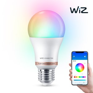 위즈 컬러 앰비언스 LED 스마트전구 Matter 지원 E26 소켓 8.5W, RGB, 1개