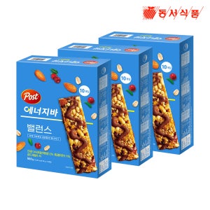 포스트 에너지바 밸런스 50g, 10개입, 3개