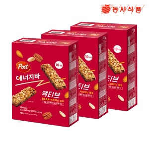 포스트 에너지바 액티브 45g, 10개입, 3개