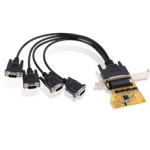 4포트 멀티포트 시리얼 PCI-Express 카드 SUNIX SER6456AL-C