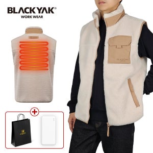 블랙야크 발열조끼 USB 열선조끼 온열 겨울 방한