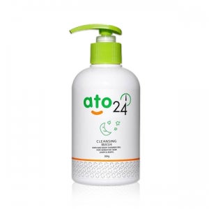 아토24 클렌징 바디 워시 수분 보습 300g 헤어 겸용 실크프로테인 봉독 화장품