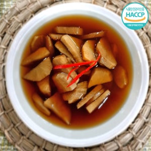 짭조름한 맛에 자꾸만 손이가는 밥도둑 야콘장아찌