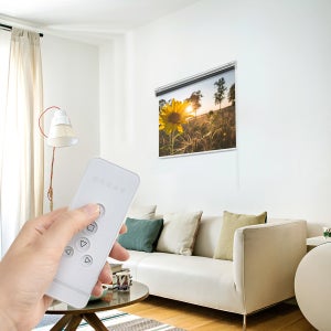 아라크네 전동스크린(리모컨포함) 슬림형 40인치