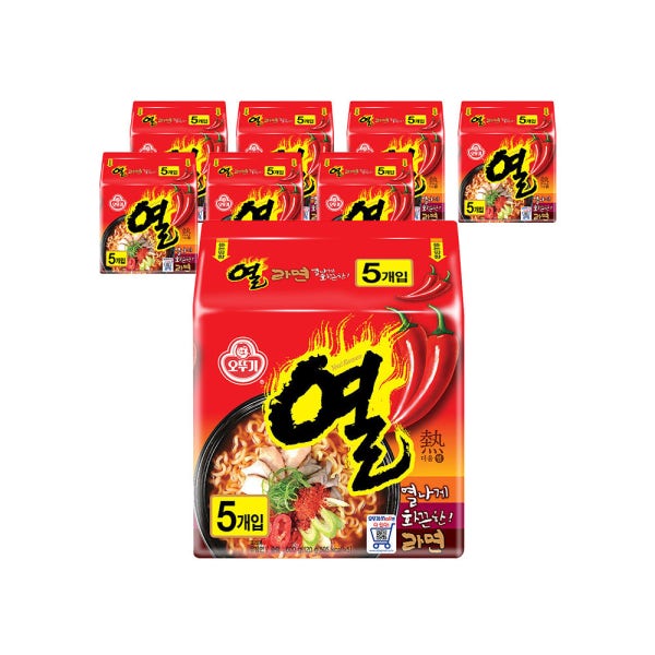 오뚜기 열라면 120g 40개 외 7종
