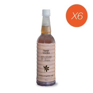 타히티 바닐라빈 시럽 홈카페 카페용 750ml, 6개