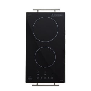 써니테크 유로팬 2구 이동형 하이라이트 전기레인지 ERP-200TC 캠핑 군부대 야외