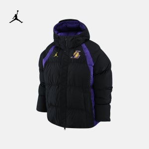 나이키 NBA 조던 레이커스 후드 패딩 DR2445-010