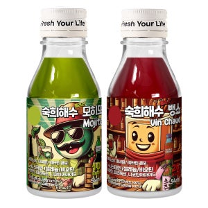숙희해수 칵테일 세트 55ml 각1개씩 모히또 뱅쇼 하이볼 편의점