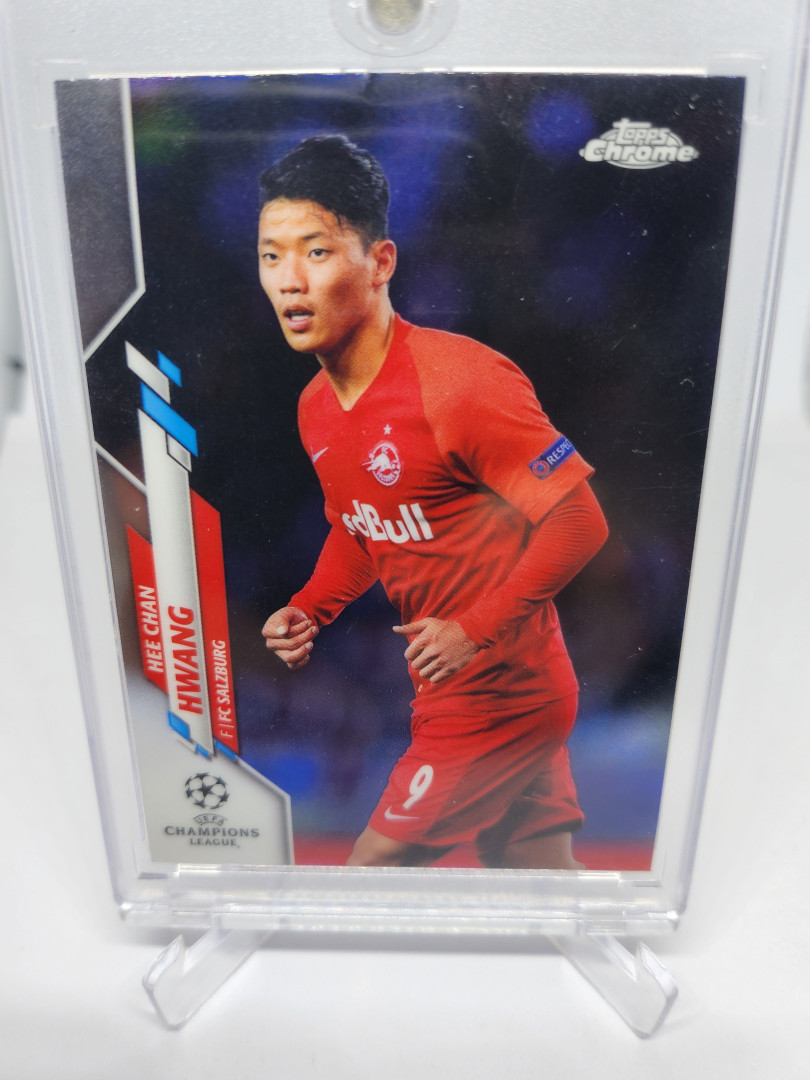 2019 Topps Chrome RC 황희찬 Hee Chan RC 루키 황희찬 축구 카드