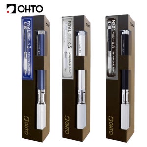 오토 MS01 제도샤프 다기능 로켓가공 그립존 파이프 수납기능