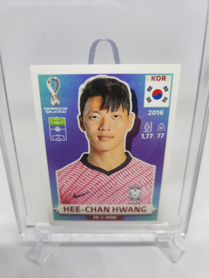 2022 Panini FIFA 월드컵 Qatar 황희찬 KOR16 스티커 카드 황희찬 카드