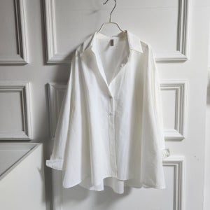 흰남방 화이트셔츠 여성 루즈핏남방 빅사이즈셔츠