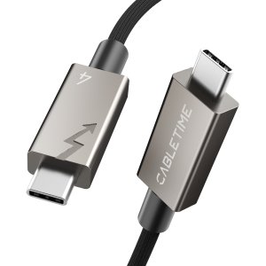 케이블타임 USB4 8K 60Hz PD3.1 240W C to C타입 초고속 데이터 충전케이블 CU44