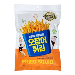 더먹다 오징어는 튀김을 좋아해 120g 진미채 후라이드 오징어 튀김 안주 간식 1+1