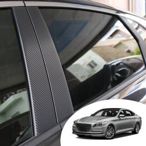 제네시스BH DH B/C필러 포스트 포인트 컬러 데칼 스티커 윈도우 기둥 몰딩 국산 원단 필름 시트지