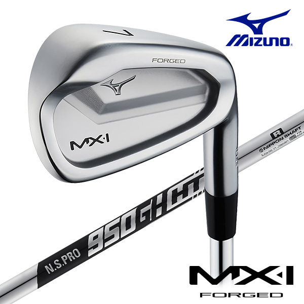 미즈노 2024 MX-I 포지드 8아이언 세트 NS 950<b>GH</b> 경량 스틸 샤프트/