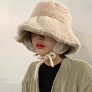 따수미밍크 귀달이 방한모자
