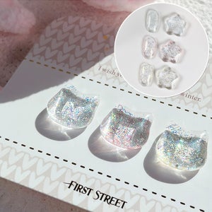 퍼스트스트릿 벨벳 글리터젤 퍼블리 3종세트