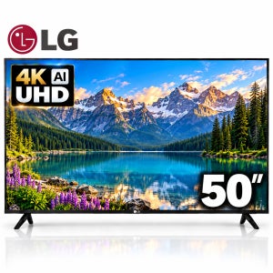 LG전자 50인치(125cm) 4K UHD 스마트TV 50UA7500 25년형 수도권스탠드