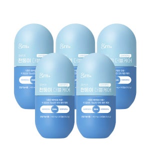 GRN 쾌변엔 천둥이 프로바이오틱스 2중 기능성 생 유산균 대용량 5박스