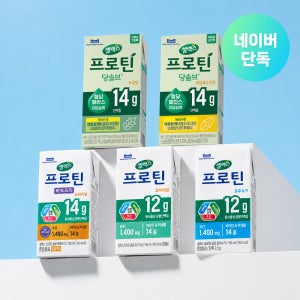 [네이버 단독] 셀렉스 프로틴 음료 190ml 오리지널 2박스(총 48입) 외 4종