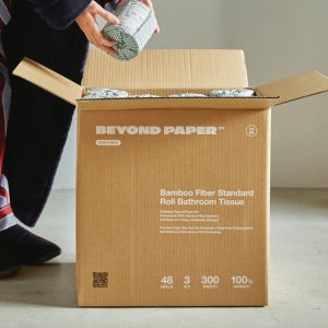 노브레이너 비욘드페이퍼 화장지 3겹 30m 48롤 천연펄프 프리미엄 대나무