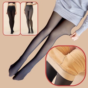 착시 기모 스타킹 착시스타킹 타이즈 검스 페이크 시스루 융털