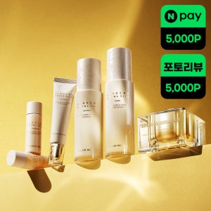 홍삼 골드케어 토너 에멀전 크림 네이처리퍼블릭 진생 로얄 실크 스킨케어 3종 세트