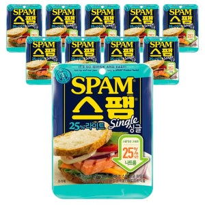 스팸 싱글 라이트 80gx10 / 스팸싱글 / 햄 / 마일드