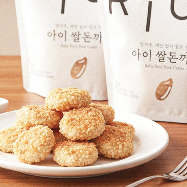 위드잇 냉동 아이 쌀 돈까스 500g 유아식 반찬 간식 한돈 등심 저염 무방부제 무첨가
