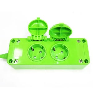 디자인 컬러 노출2구 고용량 콘센트 DIY 인테리어