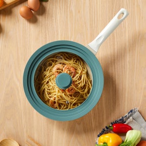 [모던하우스] 다용도 실리콘 유리뚜껑M 22cm-26cm 그린