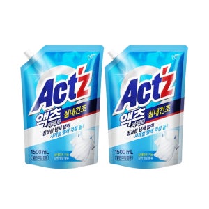 액츠 퍼펙트 실내건조 일반/드럼 겸용 1500ml+1500ml