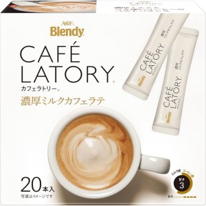 AGF CAFE LATORY 진한 커피믹스 20개입 3개 세트 카페라떼 일본구매대행