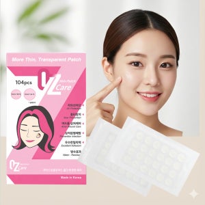 오즈케어 여드름 상처 스팟 패치 습윤밴드 점뺀후 흉터 방수 뾰루지 원형 104매