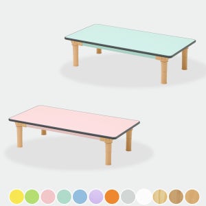 우레탄 안전 좌식책상 사각 1조각