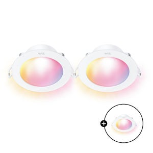 [2+1구성] 위즈 스마트 다운라이트 매립등 매입등 Matter 지원 LED 조명 4W, 컬러, 2개