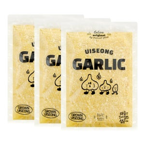 마늘귀신 국산 의성 당일제조 다진마늘(통째로) 3kg (1kg x 3개)