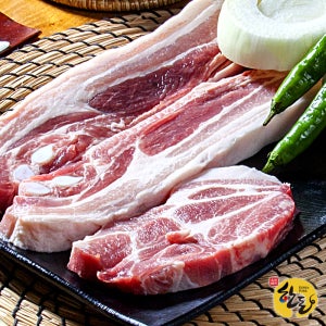 으뜸한돈 냉장 구이용 삼겹살 목살 오겹살 1kg 돼지갈비 등갈비 안심 사태 찌개 갈매기