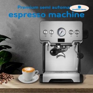 CRM3605 에스프레소 가정용 커피 반자동 머신 머신기 58mm 포터필터