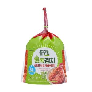 풀무원 톡톡 전라도식 포기김치 (3.2kg)