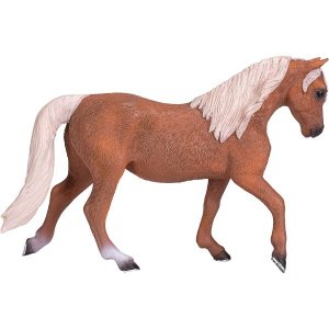 MOJO Morgan Stallion Palomino Realistic Equestrian Horse Club Hand Painted Toy Figurine