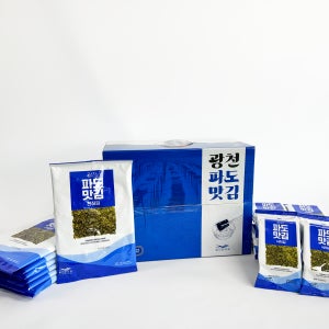 광천파도맛김 혼합1호 식탁김15g 16봉,전장김23g 6봉
