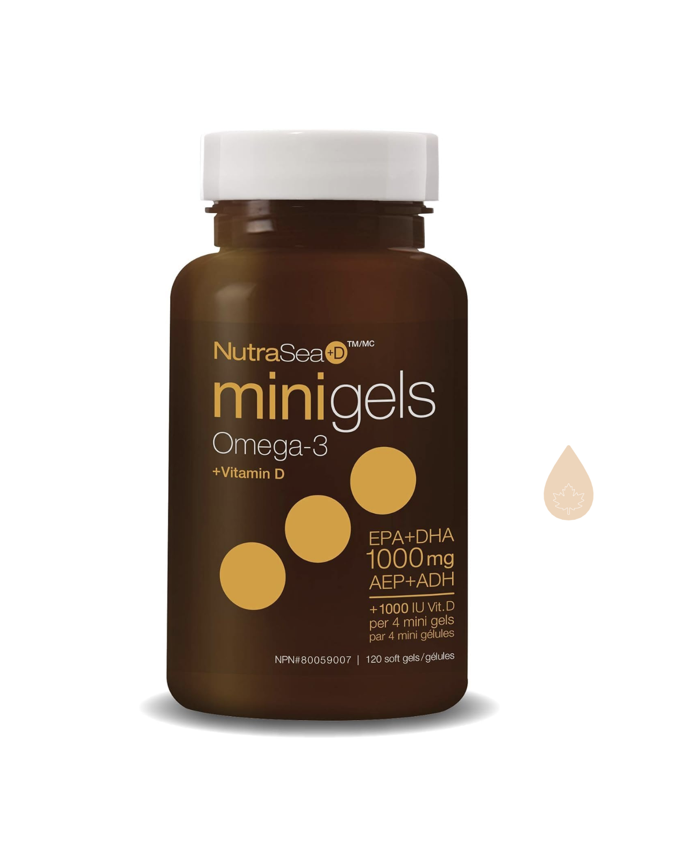 네이쳐스웨이 <b>NutraSea 오메가3</b> 1000mg EPA+DHA+Vit D 120캡슐