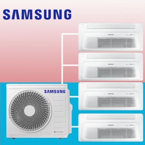 삼성 무풍 천장형 시스템 에어컨 1등급 인버터 아파트 4대 단배관 전국설치