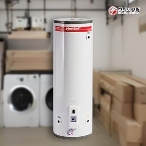 한진보일러 법랑 전기온수기 대용량 430리터 바닥형 HJSS-043E