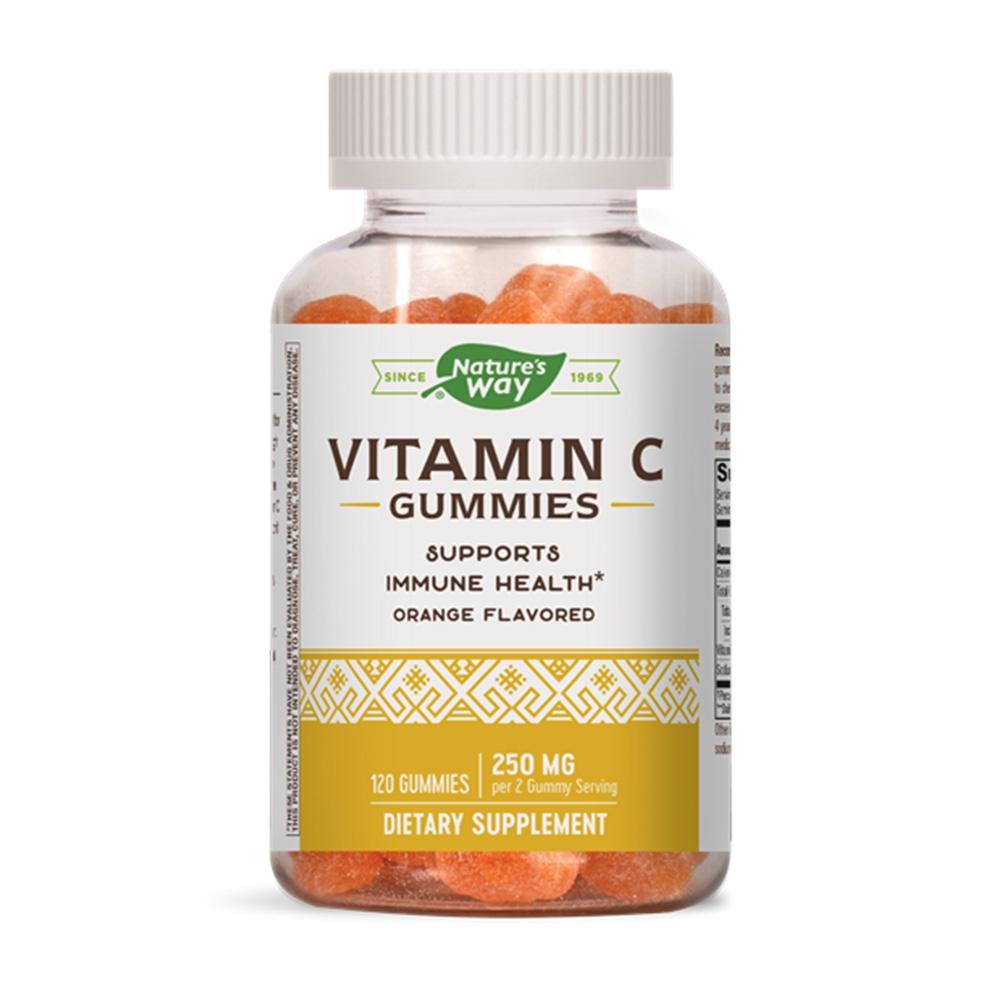 네이쳐스 웨이 <b>비타민 C 구미 250mg</b> 오렌지 맛 120 구미